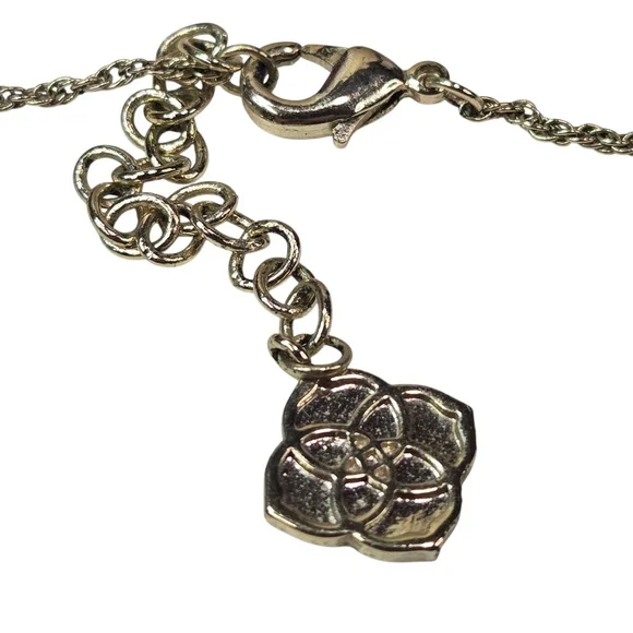 Kendra Scott Necklace Goldtone Multicolor Abalone Shell Pendant Classic Luxury - Picture 4 of 8